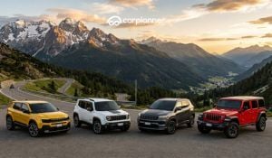 Gamma completa dei modelli Jeep disponibili in Italia Gamma completa dei modelli Jeep disponibili in Italia